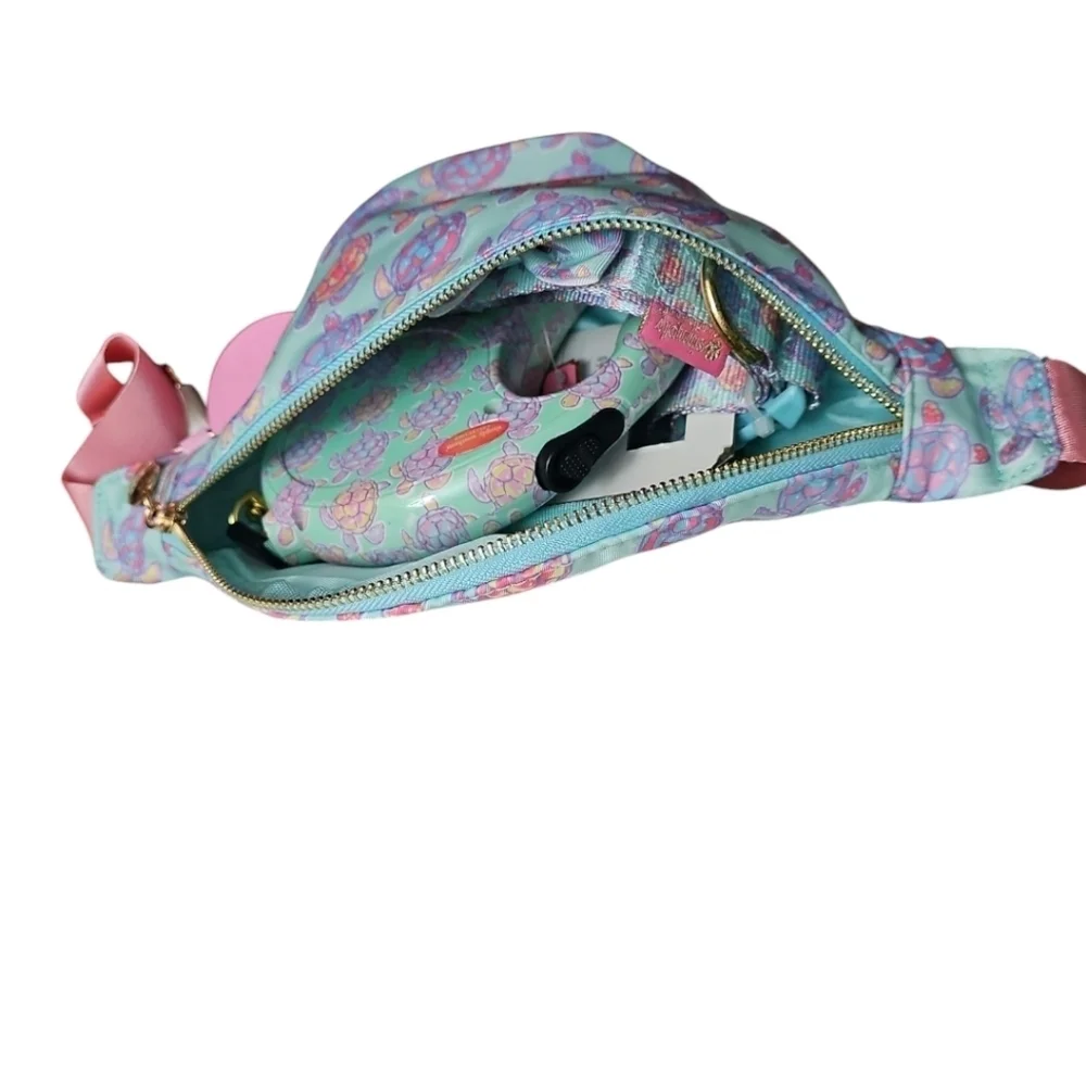 Simply Southern Green Turtle 3 Piece Bundle:Fanny Pack, Leash & Collar!